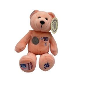 Georgia State Quarter Teddy Bears Plush 1999 Coral Timeless Toys #4
